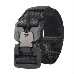 CINTURÓN TÁCTICO DE LIBERACIÓN RÁPIDA – NEGRO CINTURÓN TÁCTICO DE LIBERACIÓN RÁPIDA – NEGRO