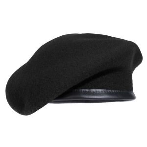 BOINA MILITAR COLOR NEGRO BOINA MILITAR COLOR NEGRO