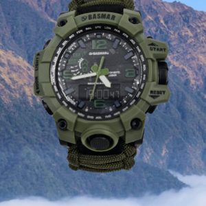 RELOJ DEPORTIVO TÁCTICO VERDE