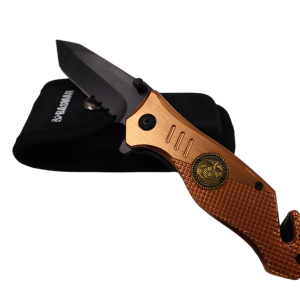 NAVAJA DE RESCATE TÁCTICA – MODELO MARINES COBRE NAVAJA DE RESCATE TÁCTICA – MODELO MARINES COBRE