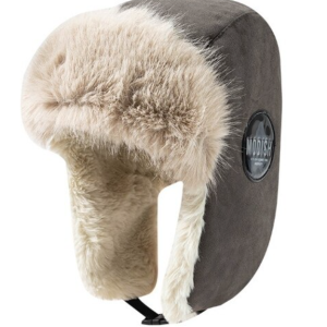 GORRO RUSO GAMUZA – GRIS