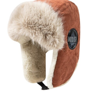 GORRO RUSO GAMUZA – NARANJO