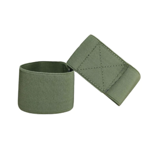 PAR DE LIGAS ELÁSTICAS PARA PANTALÓN – VERDE