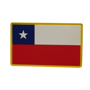 PARCHE BANDERA CHILENA – PVC PARCHE BANDERA CHILENA – PVC