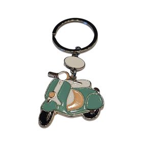 LLAVERO MOTO ANTIGUA VERDE PASTEL – CÓD. 5380