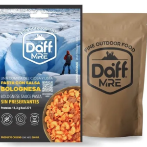 PASTA CON SALSA BOLOÑESA – 260 GRAMOS