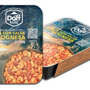 PASTA CON SALSA BOLOÑESA – 350 GRAMOS