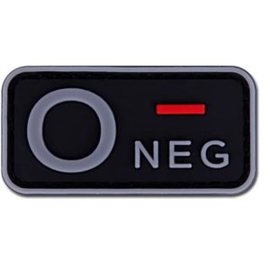 PARCHE MINI 0- NEGRO CON ROJO PARCHE MINI 0- NEGRO CON ROJO