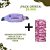 OFERTA BANANO MALLA LILA + BANDANA WOOD ROSA