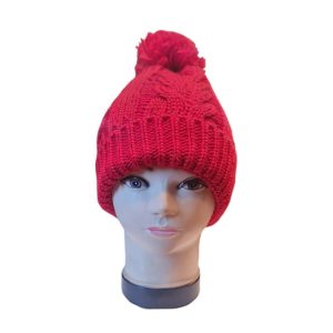 GORRO POMPÓN ROJO GORRO POMPÓN ROJO