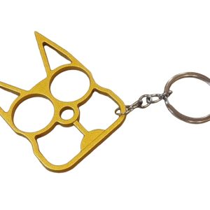 LLAVERO MANOPLA FINA GATO – DORADO LLAVERO MANOPLA FINA GATO – DORADO