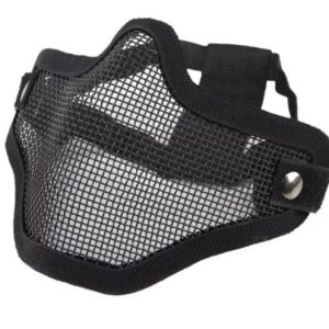 MASCARILLA CON REJILLAS – NEGRO