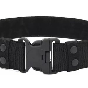 CINTURÓN N.A CON SEGURO – NEGRO