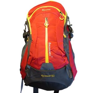 MOCHILA DE CAMPING 60 LTS – ROJA