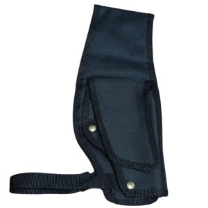 FUNDA PIERNERA CON LENGÜETA – NEGRO