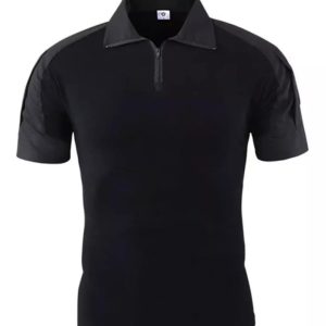 COMBAT SHIRT MANGA CORTA – NEGRO