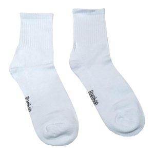 CALCETA DEPORTIVA BAMBOO BLANCA