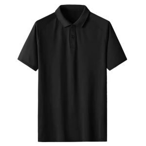 POLERA PIQUÉ NEGRA