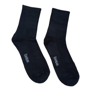 CALCETA DEPORTIVA BAMBOO NEGRA