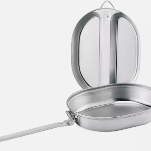 SET SARTÉN Y PLATO DE CAMPING