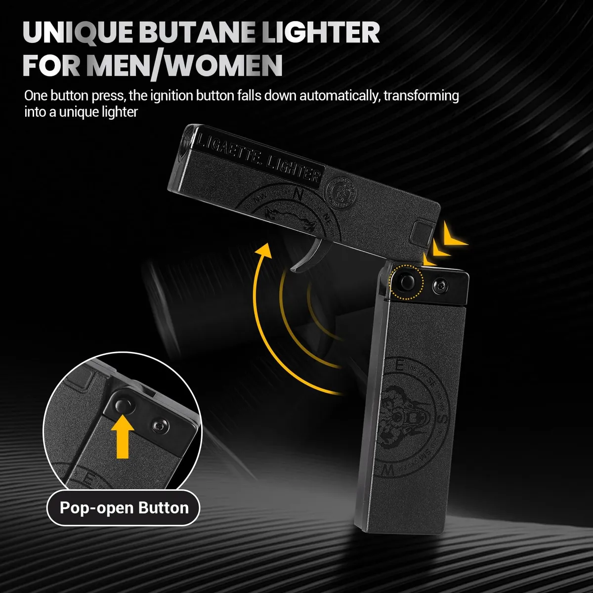 D_NQ_NP_2X_712841-MLC90163869752_082025-F-encendedor-soplete-plegable-pistola-recargable-con-cigarrera